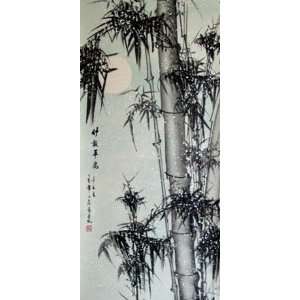   Original Chinese Watercolor Painting Bamboo 