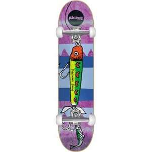  Almost Daewon Fishing Fail Complete Skateboard   8.1 Pink 