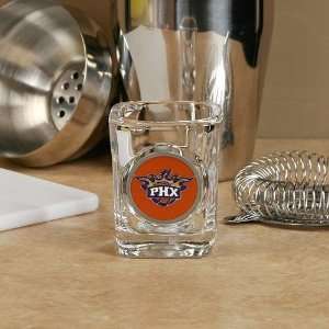  Phoenix Suns Circle Logo 2 oz. Square Shot Glass Sports 
