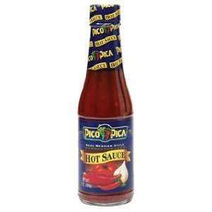 Pico Pica Mexican Hot Sauce 7 oz   HOT(PACK OF 3)  Grocery 