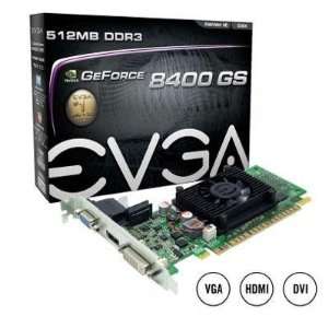  Exclusive Geforce 8400GS PCIe 2.0 By EVGA Electronics