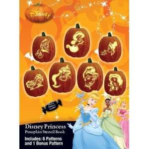  Disney Princess™ Pumpkin Stencil Book