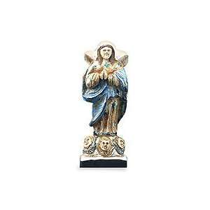  Cedar sculpture, Virgin of the Immaculate Conception 