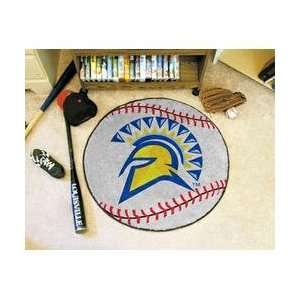  San Jose State Spartans NCAA Baseball Round Floor Mat 