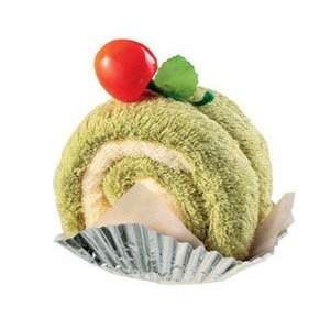 Gift Wrapped 2 Tone Roll Cake Dessert 2 Hand Towels Wash Cloth Home 