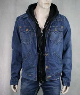   Jeans JOHNNY Denim hoodie Jacket layered Claim Jumper M179N98Y9  