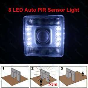  8 Led Light Auto Infrared Pir Sensor Motion Detector 