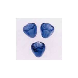 Glass Treasure   Sm Bell Flower Marble Blue  Kitchen 