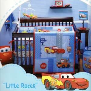    Disney Baby Cars Little Racer 4 piece Crib Bedding Set Baby
