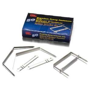Officemate Premium Prong Fasteners, Complete Set, 2 Inch Capacity, 2 
