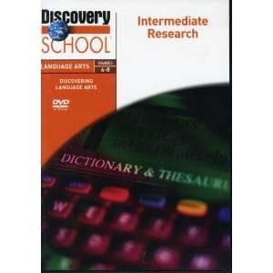   SCHOOL, DVD, Intermediate Research, Language Arts, Grades 6 8 Movies