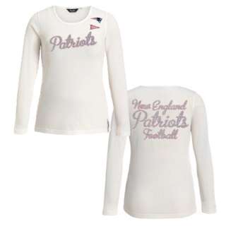New England Patriots Womens Long Sleeve Thermal Tee   Touch by Alyssa 