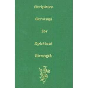   Servings for Spiritual Strength (9780788020582) Daniel Taddeo Books