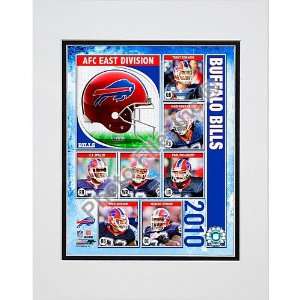 Photo File Buffalo Bills 2010 Afc East Division Matted Photo  