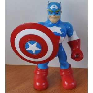 Captain America with Shield 2002 Playwell Marvel Super Heroes (Rescue 