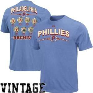  Philadelphia Phillies Blue Cooperstown Team Archive T 