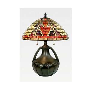 Tiffany Lamps Arizona Gold Table Lamp