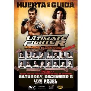 UFC TUF 6 Autographed Poster 