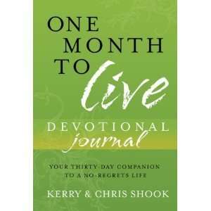  One Month to Live Devotional Journal byShook Shook Books