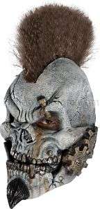 Motormouth Gear Head Mohawk Skull 3/4 Vinyl Child Mask  