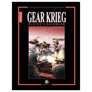  Gear Krieg RPG 2nd Edtion Players Handbook (HC) (OGL) Toys & Games