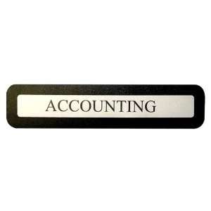  TATCO Replaceable Insertable Office Sign,Customizable   9 