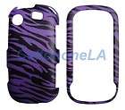 Purple Zebra Case Cover Samsung Messenger Touch R630