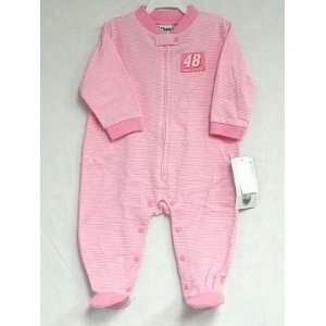  J JOHNSON FOOTED SLEEPER PINK SIZE 6 TO 9M Sports 