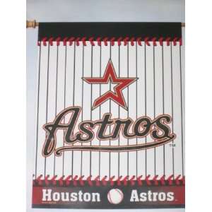 HOUSTON ASTROS Team Logo Weather Resistant 27 by 37 VERTICAL FLAG 