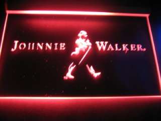 Johnnie Walker Logo Beer Bar Pub Store Light Sign Neon W201 NEW  