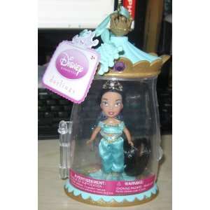  Disney Princess Darlings Jasmine Doll w/ Castle Case 