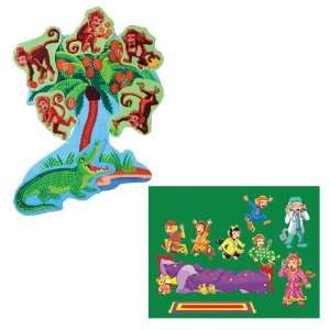  Five Monkeys Flannel Board Set Toys & Games