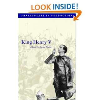  King Henry V (Shakespeare in Production) (9780521595117 