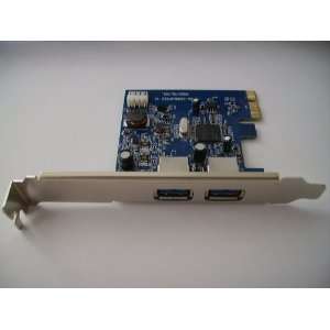  USB 3.0 Pci e Express Card with Two Port Super Speed 