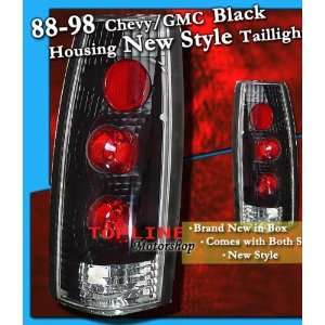  Chevy Silverado Tail Lights Black Altezza Taillights 1988 