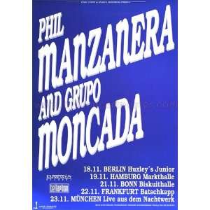  Phil Manzanera Listen Now 1977   CONCERT POSTER from 