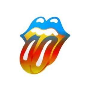 Music   Commercial Rock Posters Rolling Stones   Die Cut (Shaped 