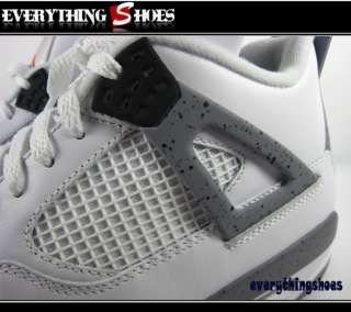 Nike Air Jordan 4 IV Retro White Black Cement Grey 2012 308497103 