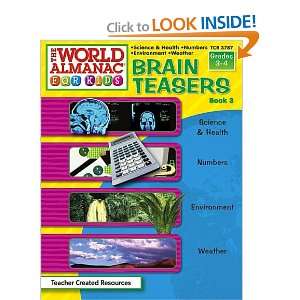  Brain Teasers from The World Almanac(R) for Kids, Book 3 