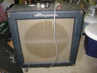 Vintage Traditional Guitar Ampeg 835 N Bass Amp 1960s Tube Amplifier 