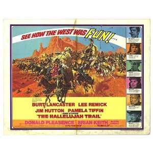  Hallelujah Trail Original Movie Poster, 28 x 22 (1965 