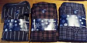 Mens Basic Editions Flannel pajama you choose MED LARGE  