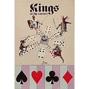  Kings in the Corner Vintage 1982 Game By Jax Toys & Games