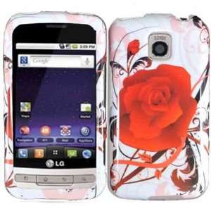   Cover for LG Optimus M MS690 LG Optimus C Cell Phones & Accessories