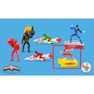   Disney Power Rangers Red Ranger Pog Launcher Toy #6 