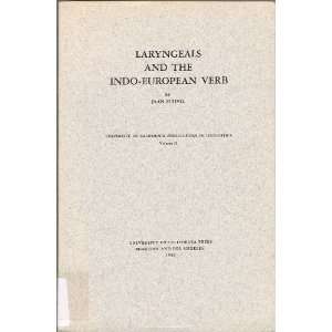  Laryngeals and the Indo European Verb Jaan Puhvel Books