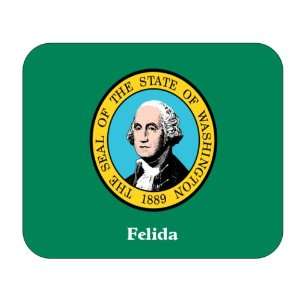  US State Flag   Felida, Washington (WA) Mouse Pad 