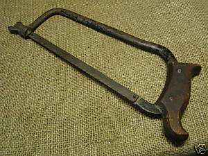 Vintage Cast Iron Hacksaw Keen Kutter Antique Saws ^  