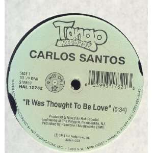  It Was Thought To Be Love Carlos Santos Music