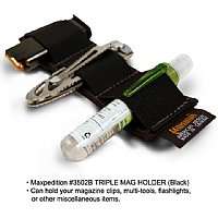 Maxpedition Triple MAG Holder Insert   Black (NEW) 0846909001683 
